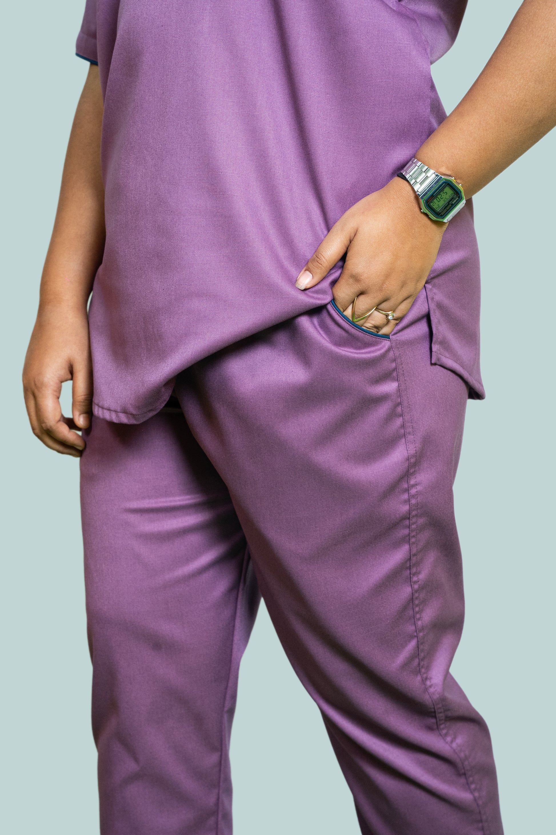 perky purple